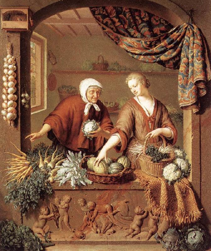 MIERIS, Willem van The Greengrocer